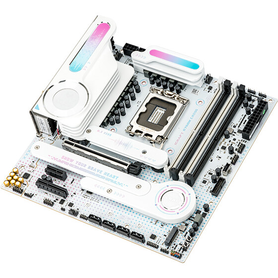 Материнская плата MAXSUN MS-iCraft B760M CROSS, LGA1700, Intel B760, mATX — изображение 4