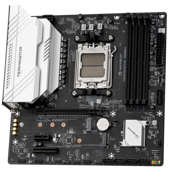 Материнская плата MAXSUN MS-Terminator B650M, AM5, AMD B650, mATX — изображение 2