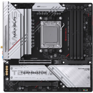 Материнская плата MAXSUN MS-Terminator B850M PRO WIFI, AM5, AMD B850, mATX