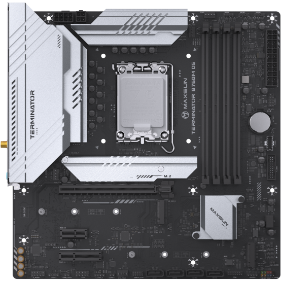 Материнская плата Maxsun Terminator B760M D5 WIFI (V1/V2)