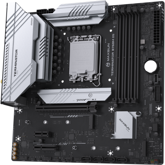 Материнская плата Maxsun Terminator B760M D5 WIFI (V1/V2) — изображение 2