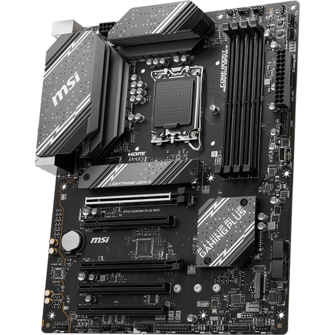 Материнская плата MSI B760 GAMING PLUS WIFI, LGA1700, Intel B760, ATX — изображение 2
