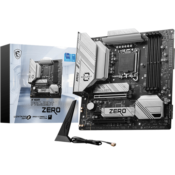 Материнская плата MSI B760M PROJECT ZERO — изображение 5