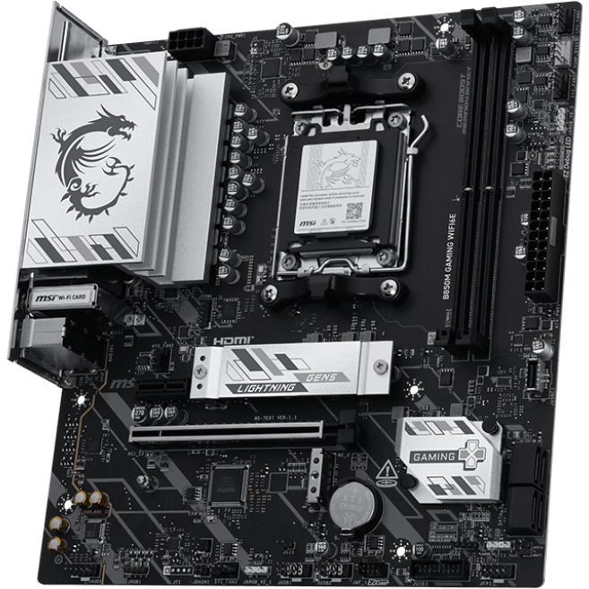 Материнская плата MSI B850M GAMING WIFI6E — изображение 2