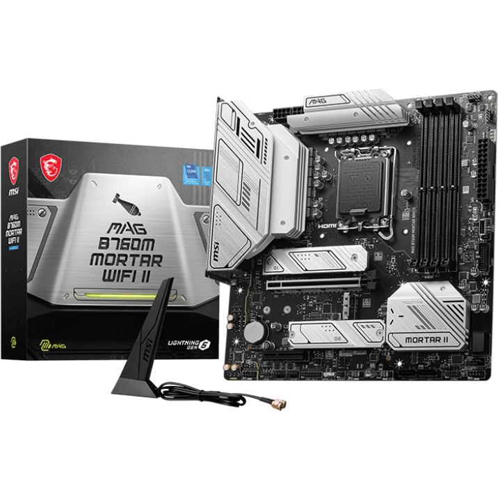 Материнская плата MSI MAG B760M MORTAR WIFI II, LGA1700, Intel B760, mATX — изображение 5