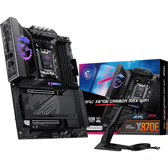 Материнская плата MSI MPG X870E CARBON MAX WIFI — изображение 5