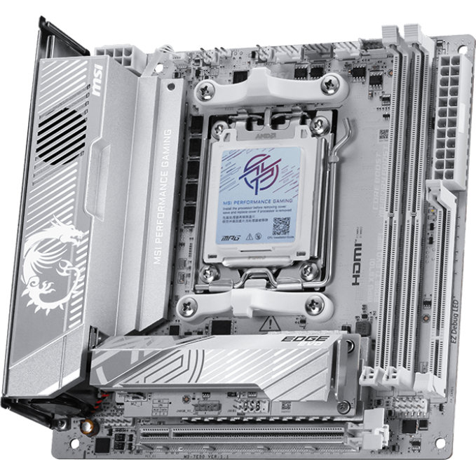 Материнская плата MSI MPG X870I EDGE TI EVO WIFI, AM5, AMD X870, Mini-ITX — изображение 2