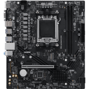 Материнская плата MSI PRO A620AM-B EVO, AM5, AMD A620, mATX