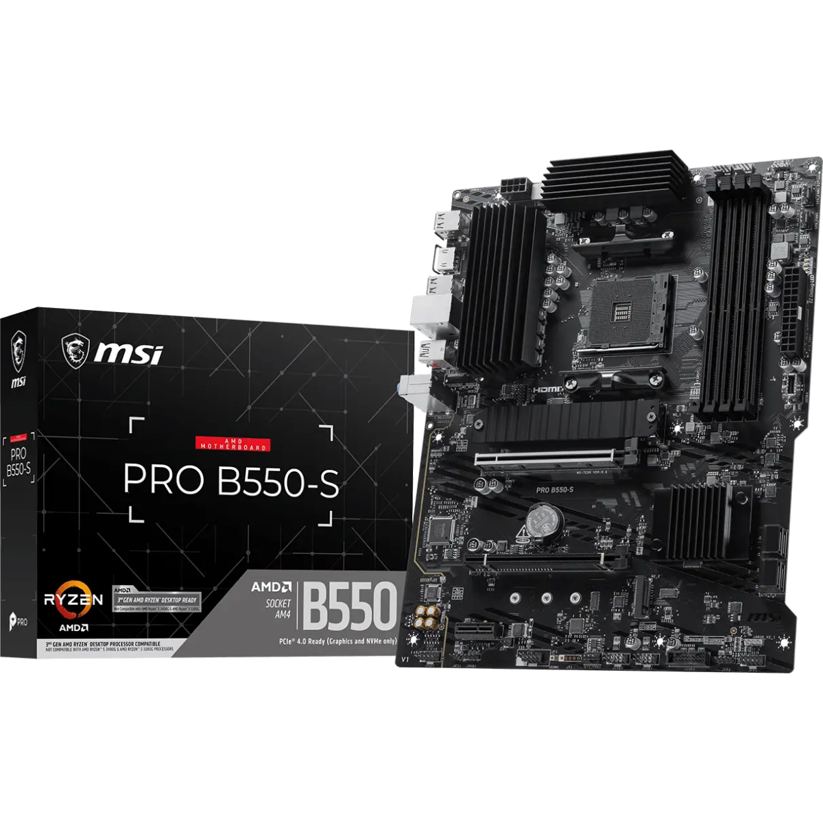 Материнская плата MSI PRO B550-S — изображение 5