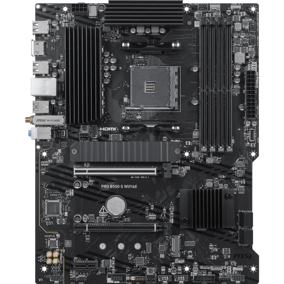 Материнская плата MSI PRO B550-S WIFI6E