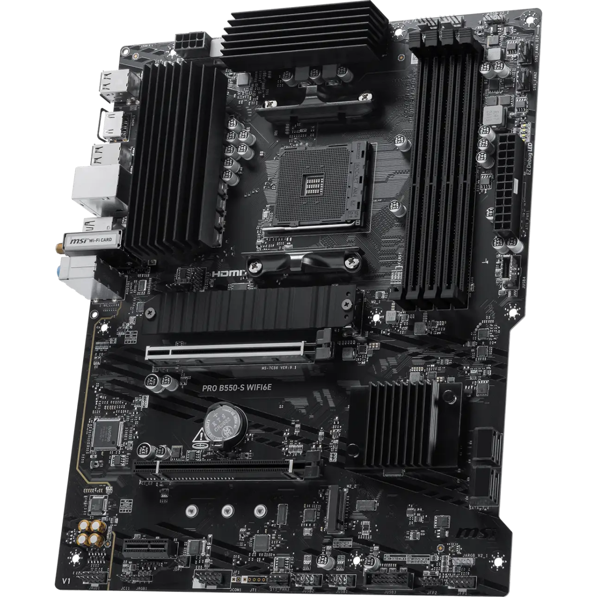 Материнская плата MSI PRO B550-S WIFI6E — изображение 2
