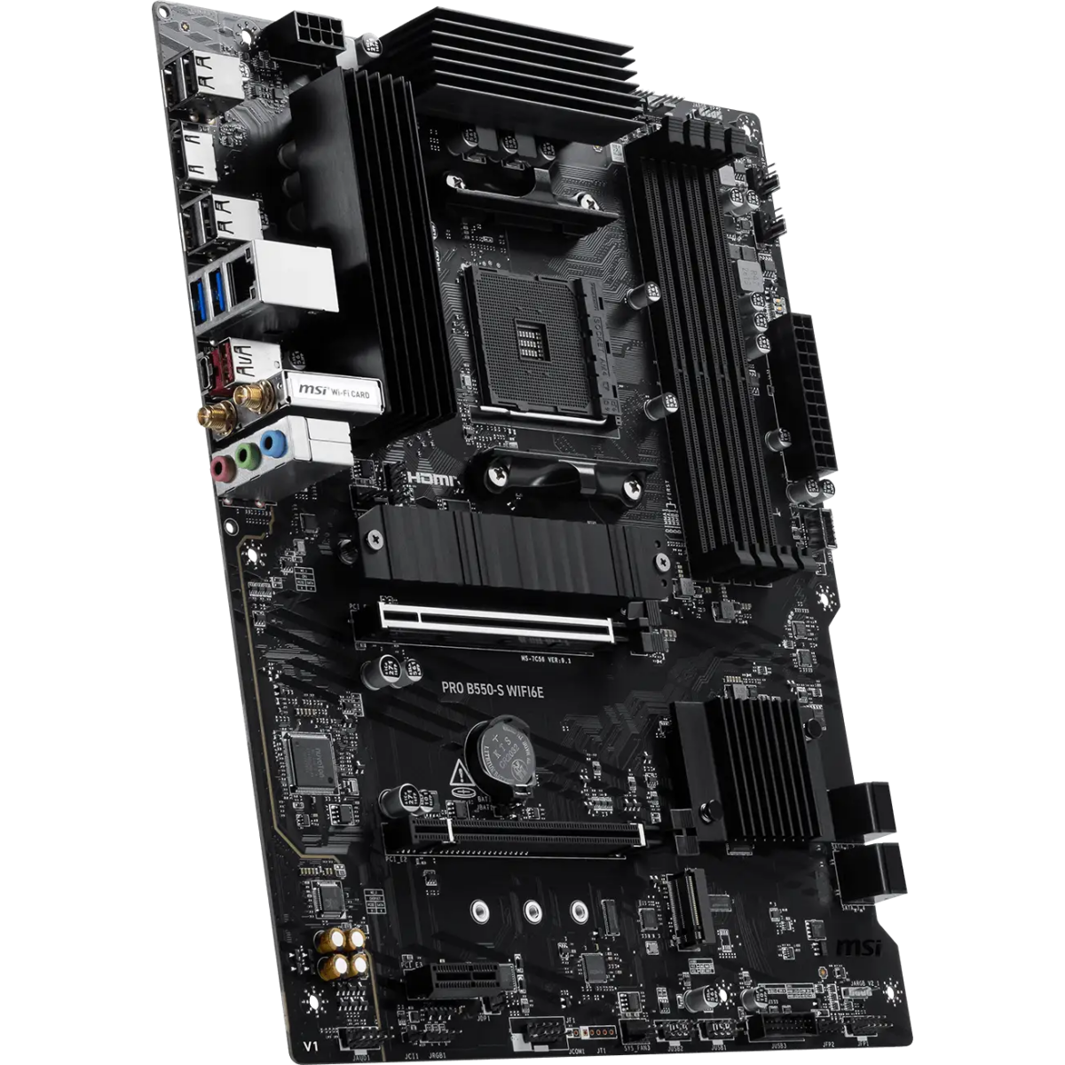 Материнская плата MSI PRO B550-S WIFI6E — изображение 3