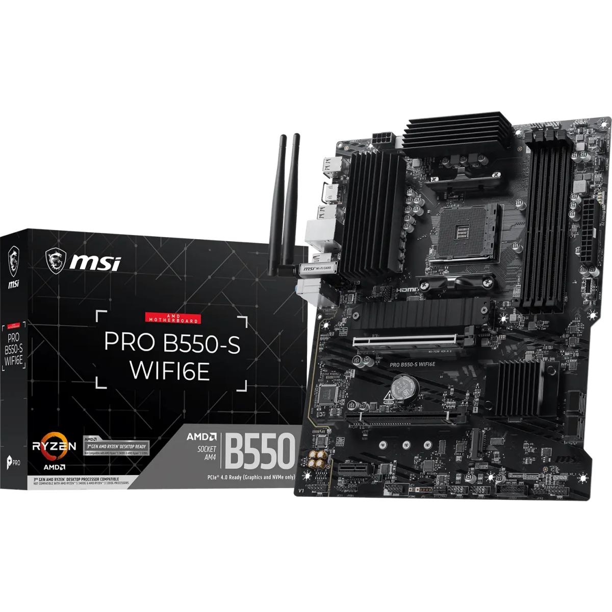 Материнская плата MSI PRO B550-S WIFI6E — изображение 5