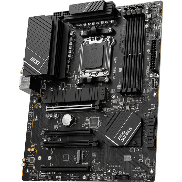 Материнская плата MSI PRO B650-P WIFI, AM5, AMD B650, ATX — изображение 2