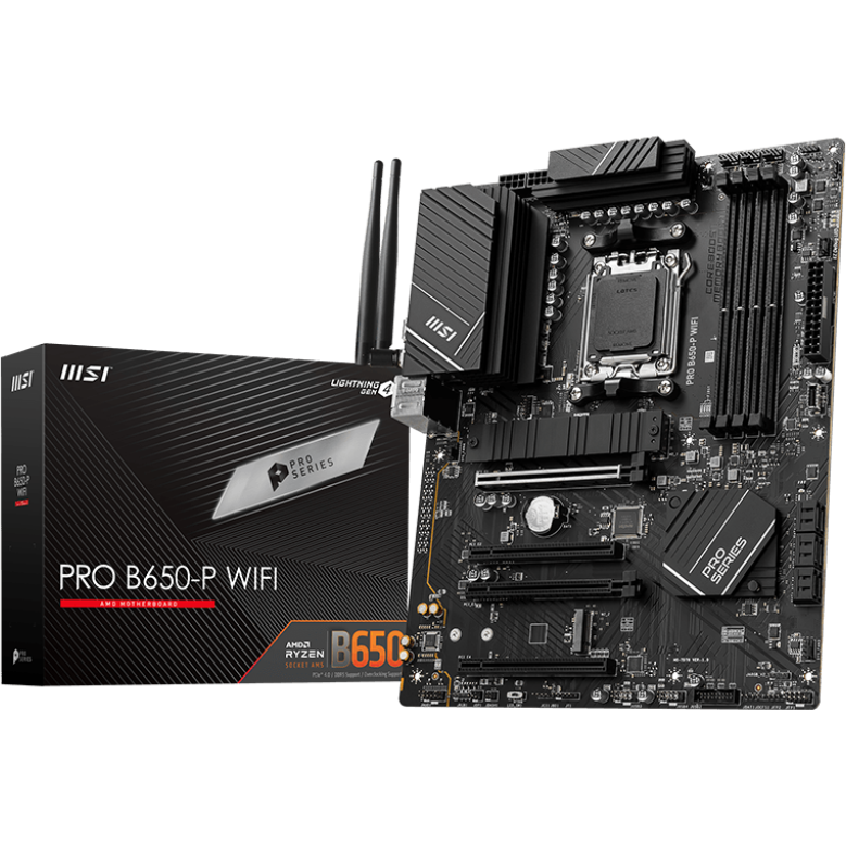 Материнская плата MSI PRO B650-P WIFI, AM5, AMD B650, ATX — изображение 5