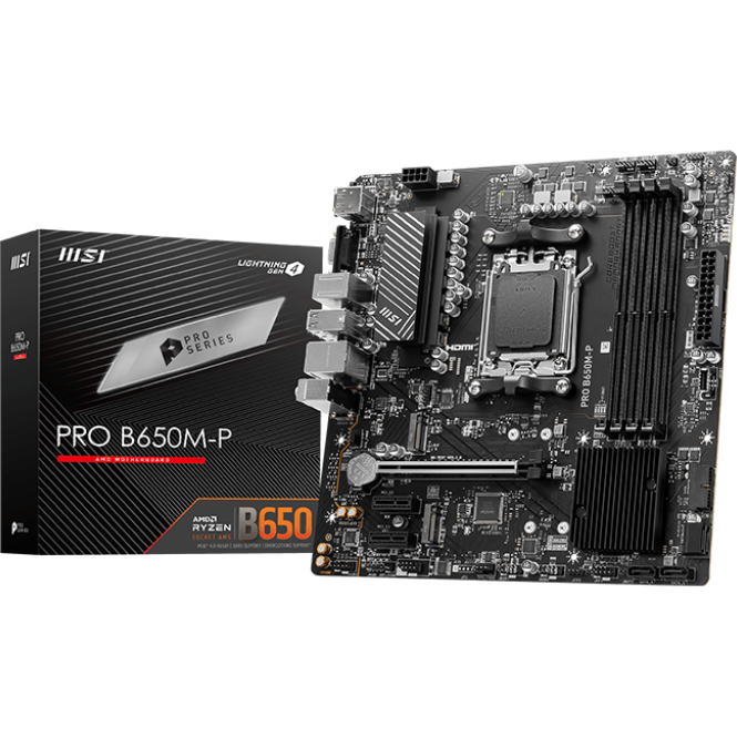 Материнская плата MSI PRO B650M-P — изображение 5