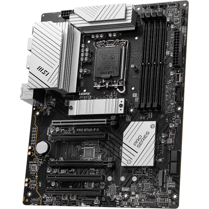 Материнская плата MSI PRO B760-P II, LGA1700, Intel B760, ATX — изображение 2