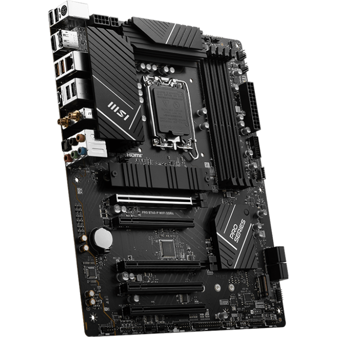 Материнская плата MSI PRO B760-P WIFI DDR4, LGA1700, Intel B760, ATX — изображение 3