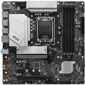 Материнская плата MSI PRO B760M-A DDR4 II, LGA1700, Intel B760, mATX