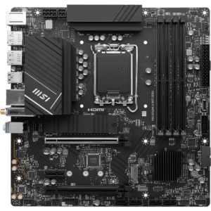 Материнская плата MSI PRO B760M-A WIFI DDR4, LGA1700, Intel B760, mATX