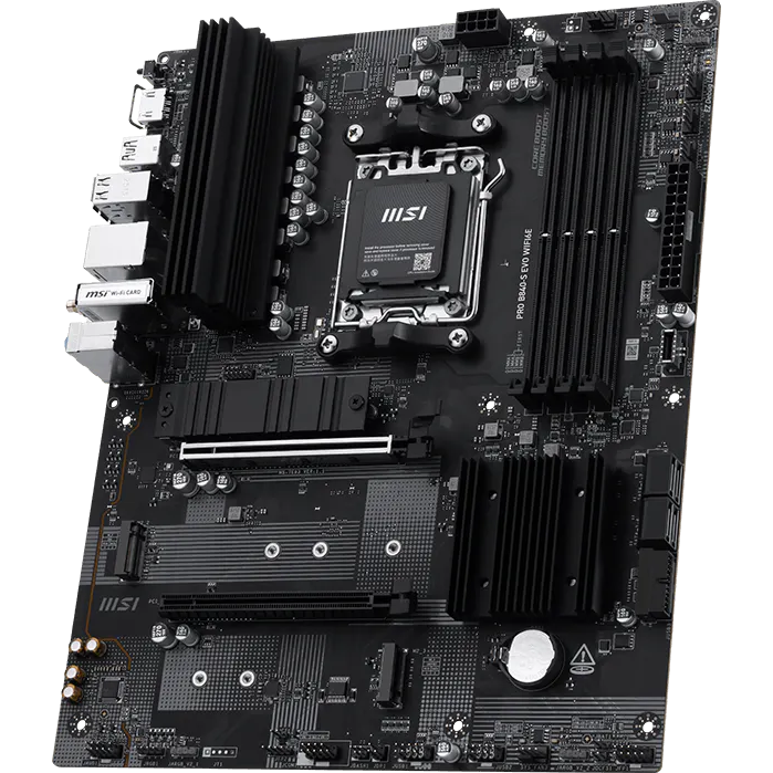 Материнская плата MSI PRO B840-S EVO WIFI6E, AM5, AMD B840, ATX — изображение 2