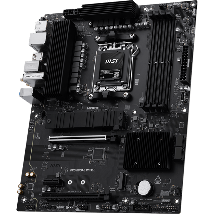 Материнская плата MSI PRO B850-S WIFI6E, AM5, AMD B850, ATX — изображение 2