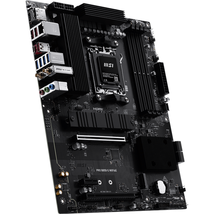 Материнская плата MSI PRO B850-S WIFI6E, AM5, AMD B850, ATX — изображение 3