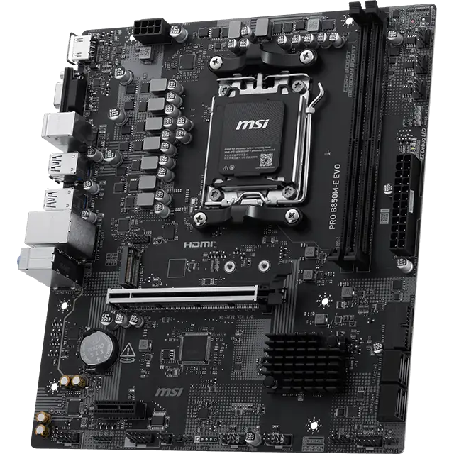 Материнская плата MSI PRO B850M-E EVO, AM5, AMD B850, mATX — изображение 2