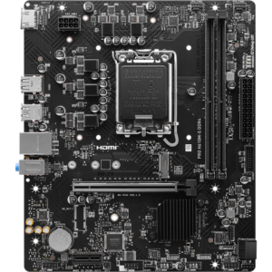 Материнская плата MSI PRO H610M-S DDR4, LGA1700, Intel H610, mATX