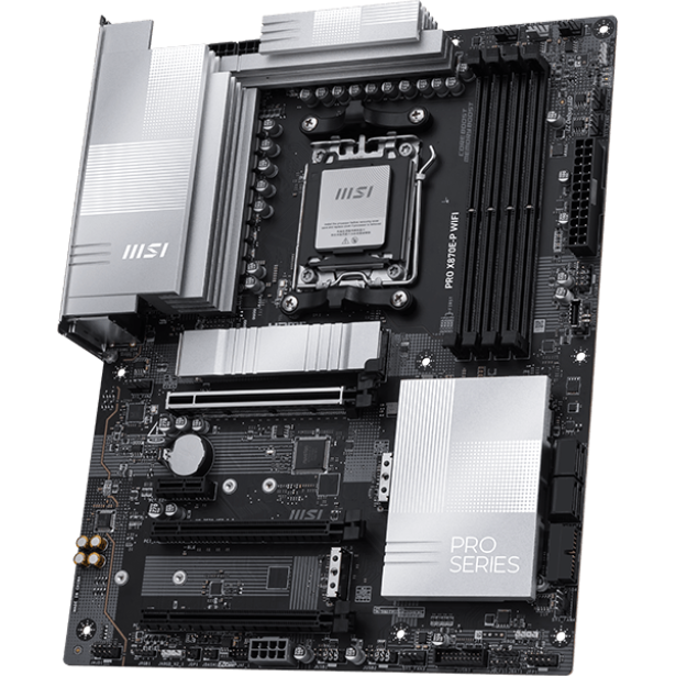 Материнская плата MSI PRO X870E-P WIFI, AM5, AMD X870E, ATX — изображение 2