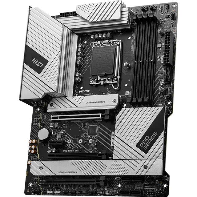 Материнская плата MSI PRO Z790-A WIFI II, LGA1700, Intel Z790, ATX — изображение 2