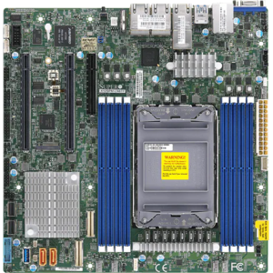 Материнская плата Supermicro MBD-X12SPM-LN6TF-B, LGA4189, Intel C621A, mATX