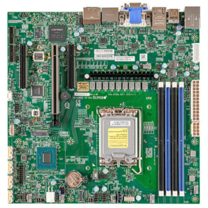 Материнская плата Supermicro MBD-X13SAZ-F-O, LGA1700, Intel R680E, mATX