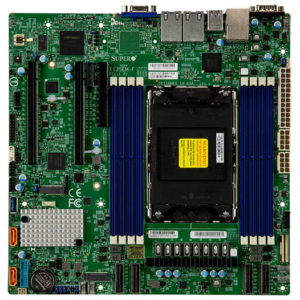 Материнская плата Supermicro MBD-X13SEM-F-B, LGA4677, Intel C741, mATX