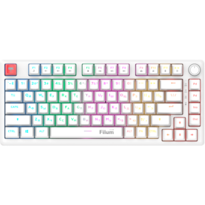 Механическая клавиатура Filum FL-GKBM15, USB, Белый [FL-GKBM15]