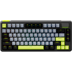 Механическая клавиатура Rapoo V700DIY-75, USB, Bluetooth, Радиоканал, Зеленый, Черный, Серый [V700DIY-75-BLGRY]