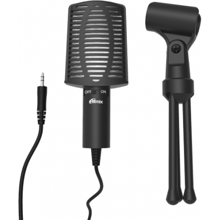 Микрофон Ritmix RDM-125 Black — изображение 3