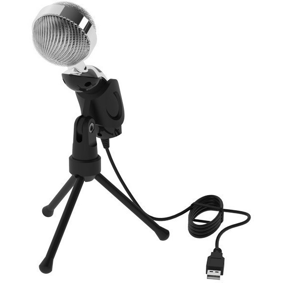 Микрофон Ritmix RDM-127 Silver/Black — изображение 2