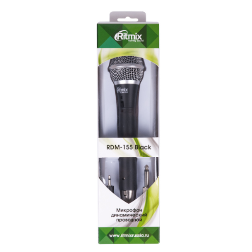 Микрофон Ritmix RDM-155 Black — изображение 5