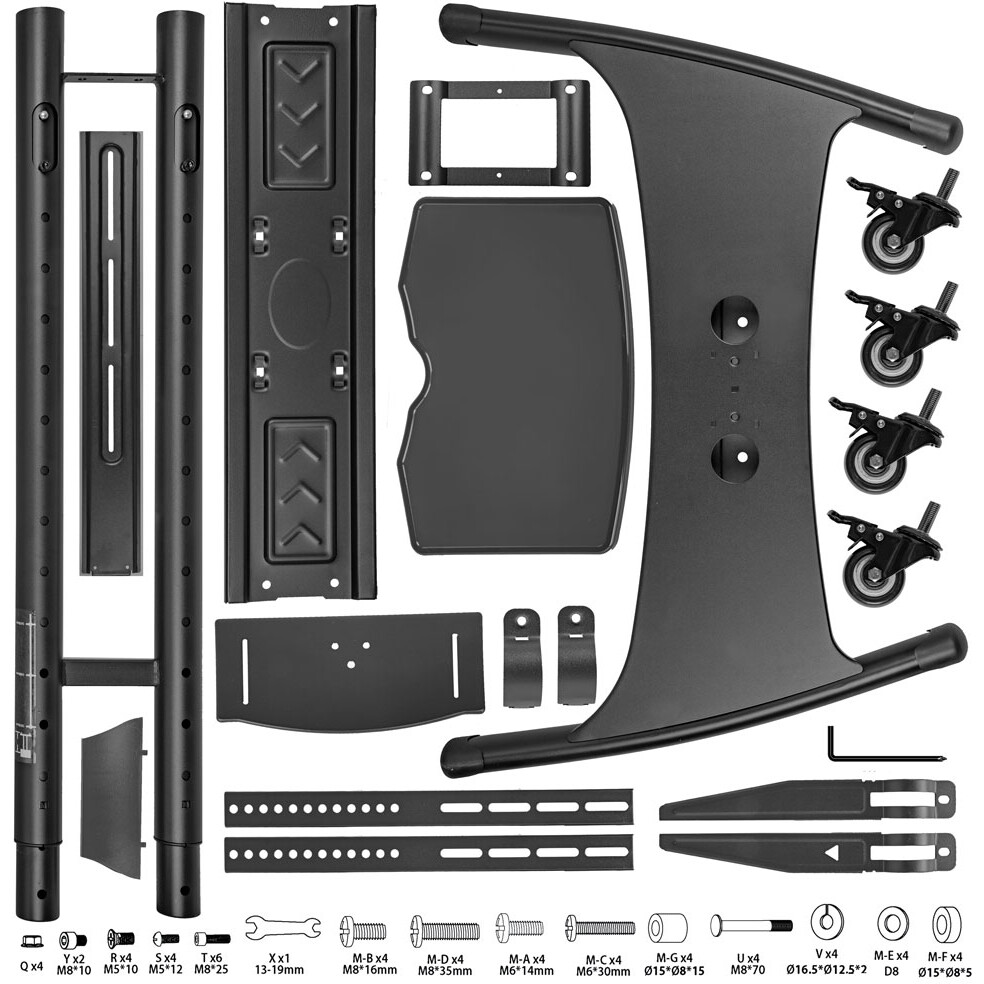 Мобильная стойка Kromax OMEGA-17 Black — изображение 8
