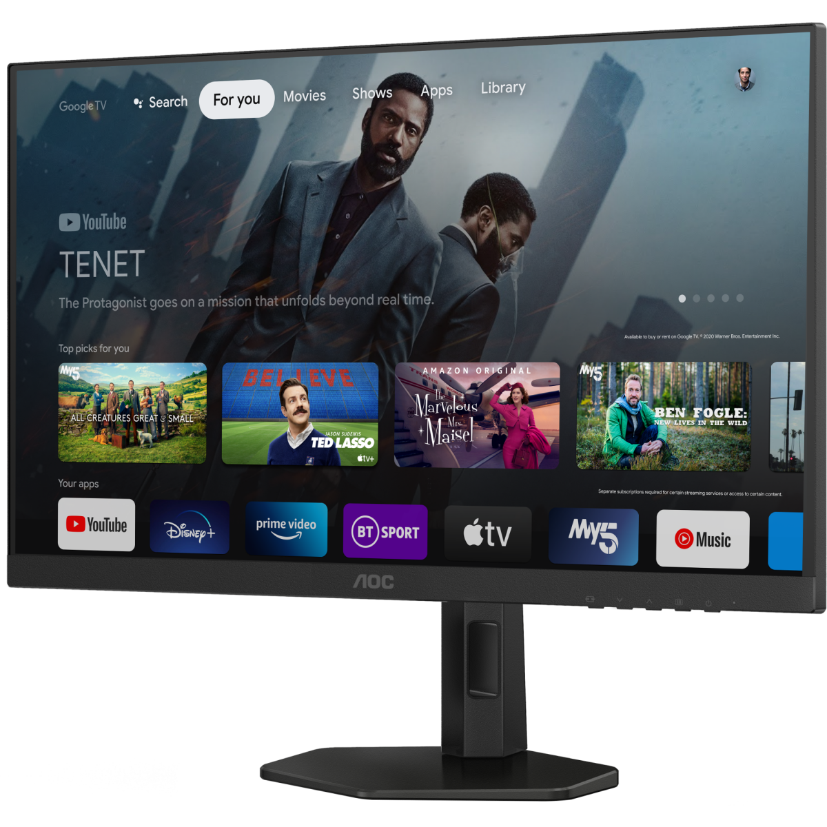 Монитор AOC 27" Q27G4XY — изображение 3