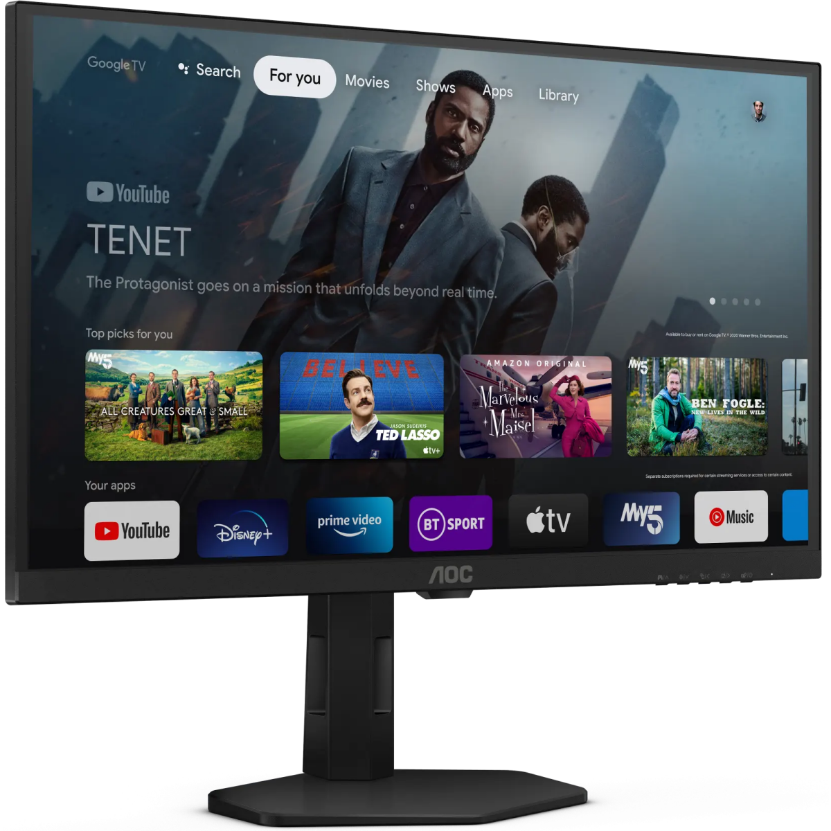 Монитор AOC 27" Q27G4XY — изображение 4