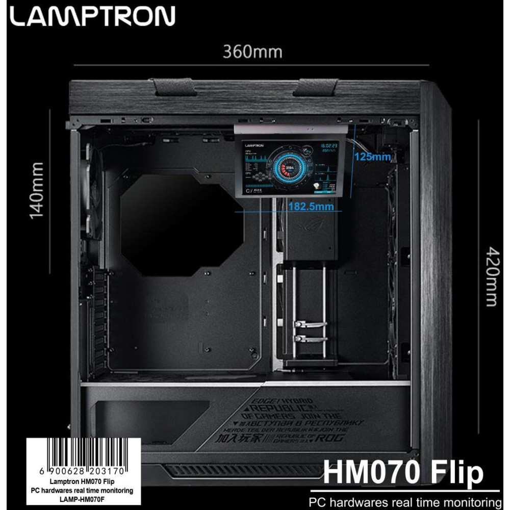 Монитор параметров Lamptron HM070F — изображение 3