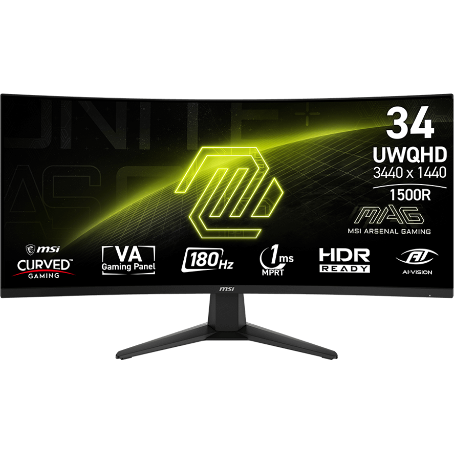 Монитор MSI 34" MAG 346CQ