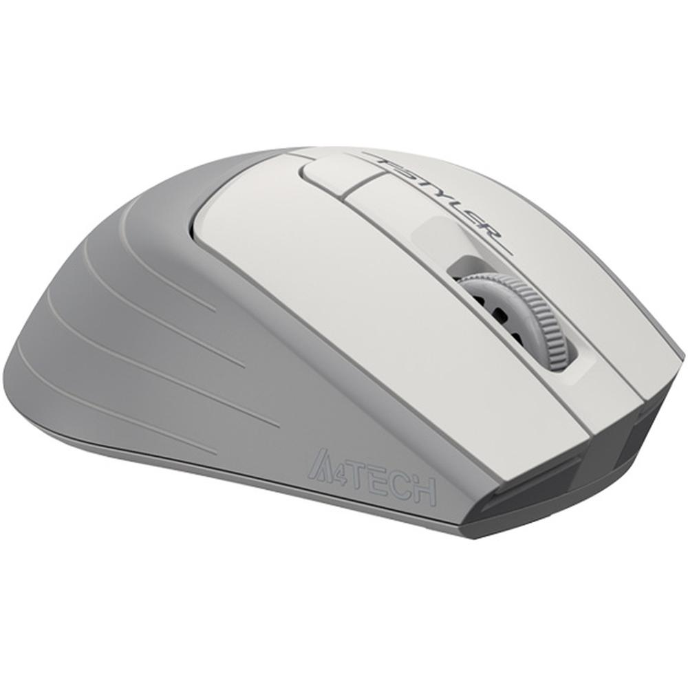 Мышь A4Tech Fstyler FG30 Grey/White — изображение 2