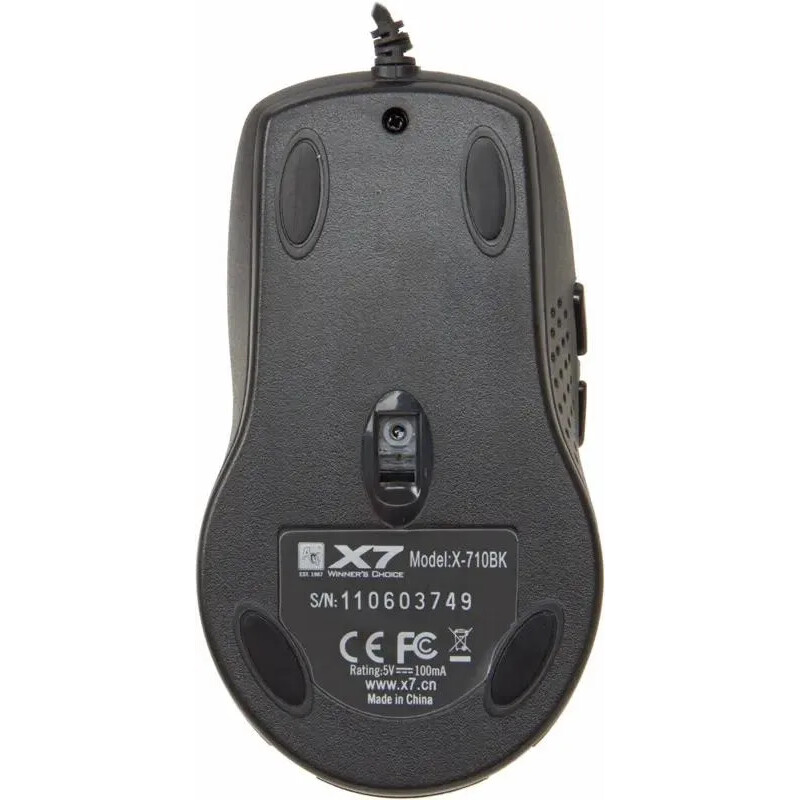 Мышь A4Tech X-710BK Black — изображение 5