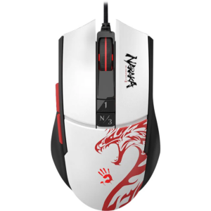 Мышь Bloody L65 Max Naraka White/Black