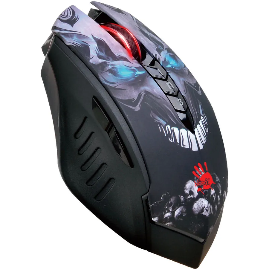 Мышь Bloody R80 Plus Skull Black — изображение 3