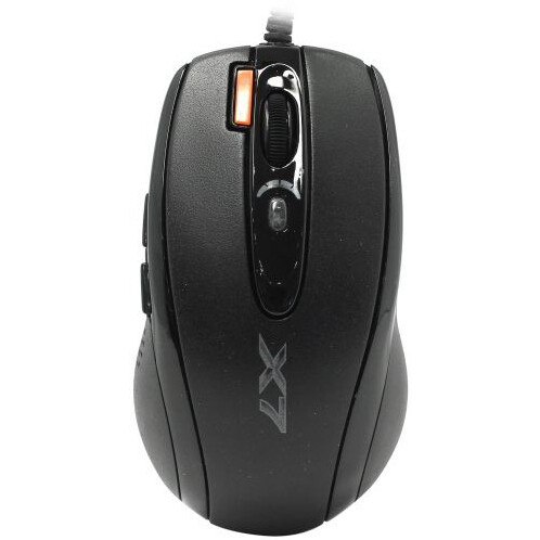 Мышь + коврик A4Tech X-7120 Black — изображение 2