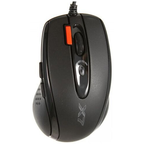 Мышь + коврик A4Tech X-7120 Black — изображение 5